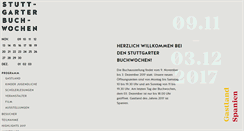 Desktop Screenshot of buchwochen.de